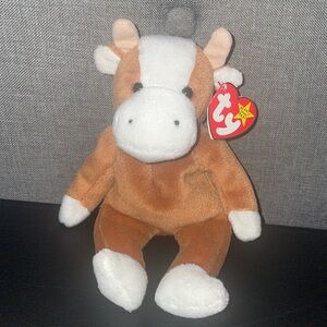 ORIGINAL BEANIE BABY | NAME: BESSIE THE COW